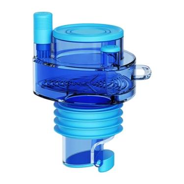 Imagem de predolo Ralo de piso para saída de água de piscina, resistente a odores, núcleo universal de esgoto, ralo de piso para cozinha, banheiro, chuveiro, piscina, Azul