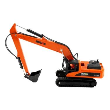 Imagem de Miniatura Escavadeira Esteira Huina 1722 1/50 Em Metal