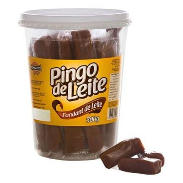 Imagem de Pingo De Leite Pote De 500g 50x1 - Doces Gonçalves