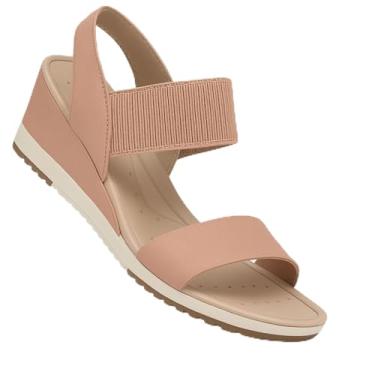 Imagem de Sandália Modare Anabela Ultraconforto Ortopedica Original 7123 (Nude, BR, Adulto, Numérico, 36)