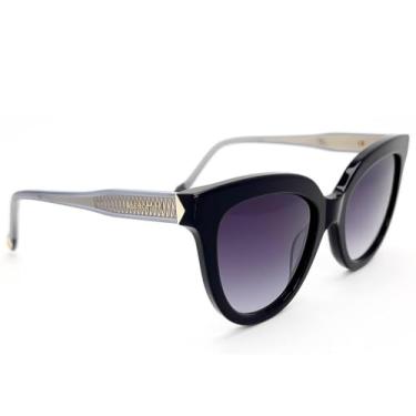 Imagem de Óculos Solar Ana Hickmann Ah90036 A01 - Retrô Feminino