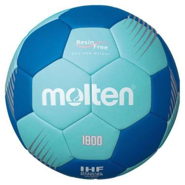 Imagem de Bola Molten Handball HF1800 CB IHF Approved Sem Resina H1
