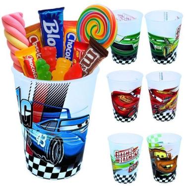 Imagem de 5 Copos Carros Relâmpago McQueen Festa Infantil Lembrancinha - Plasúti