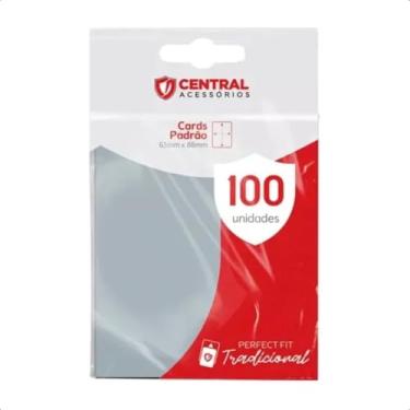 Imagem de 100 Sleeves Central Perfect Fit Pokemon Magic Cards Cartas