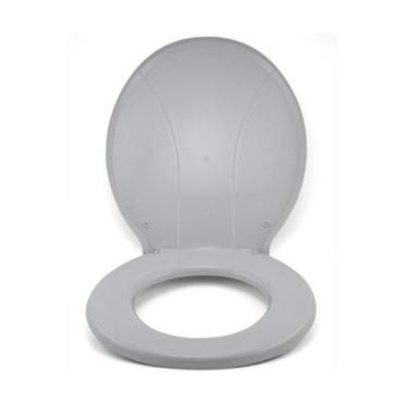 Imagem de Assento Premium Para Vaso Sanitário Universal Oval Branco - IN BRASIL