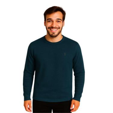 Imagem de Camiseta Masculina Texturizada Manga Longa Medson-Masculino