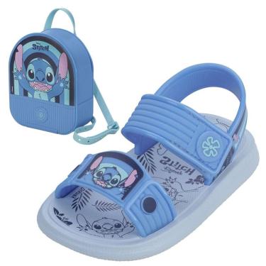 Imagem de Sandalia Infantil Menino Conforto Disney Stitch