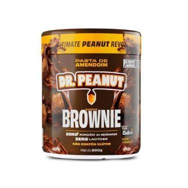 Imagem de Pasta de Amendoim Dr. Peanut 600G, Brownie, 600g
