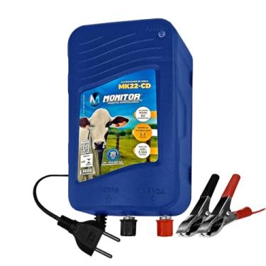 Imagem de Eletrificador de cerca elétrica rural MK22-CD Bateria ou Bivolt Monitor