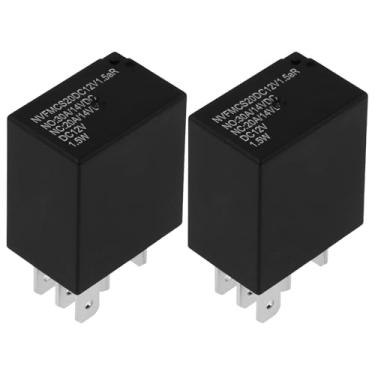 Imagem de Micro Traders 2 peças de relé de potência automotivo de 5 pinos NVFMCS20DC12V1.5aR para sistemas de circuito de veículos exigem pequena corrente para controlar grandes correntes