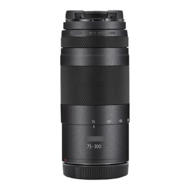 Imagem de Adesivo para lente de câmera 75-300 4-5.6 Película protetora para Canon RF 75-300 mm F4-5.6 (cinza escuro)