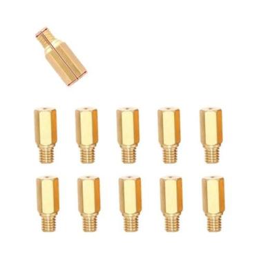 Imagem de Pacote De 10 Bicos Injetores Hexagonais Para Carburador De Motocicleta