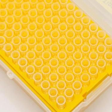 Imagem de Ponteira no rack tipo gilson 100ul c/filtro  esteril  cx/ 96und - PERF