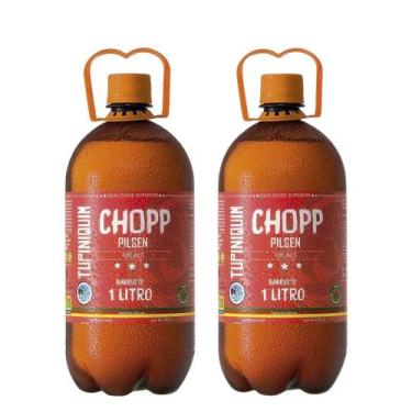Imagem de Chopp Tupiniquim Pilsen Barrilete 1 Litro Puro Malte 2un