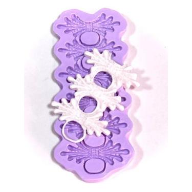 Imagem de Molde de silicone passa fita para decorar f105 - Confeitaria dos molde