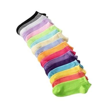 Imagem de Conjunto De Meias Masculinas De Comprimento Médio Com Cano Alto, 6 Par