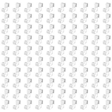 Imagem de 100 Peças de Ganchos para Luzes de Natal, Clipes Calha Alumínio Pendurar Luzes Externas Ganchos Telhado para Decorações Natal e Halloween