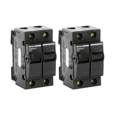 Imagem de Kit 2 Disjuntor Bipolar 40a- Eletromar