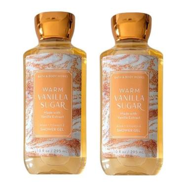 Imagem de Conjunto de presente de gel de banho Bath & Body Works Warm Vanilla Su
