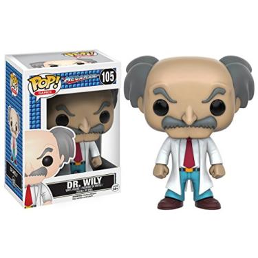 Imagem de Funko Pop Games: Megaman - Dr. Wily Funko Multicolorido Pequeno