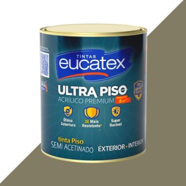 Imagem de Tinta para Pintar Piso e Calçada - Todas Cores 900ml - Ultra Piso Euca