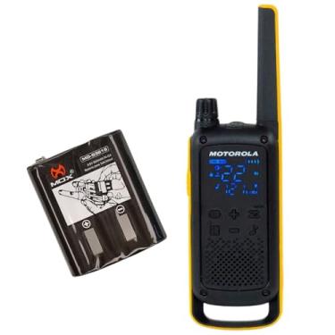 Imagem de Rádio Comunicador Profissional T470BR 35 km de Alcance Bateria Recarregável Comunicação Segura