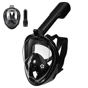 Imagem de Mascara de Margulho Full Face Snorkel Anti Embaçamento Diversao Nataça