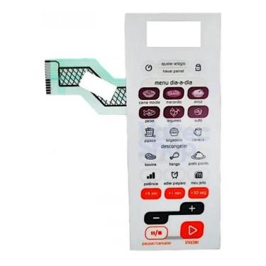 Imagem de Membrana Teclado Microondas Brastemp Bms45 Bms45a Bms45b - Brastemp/Co