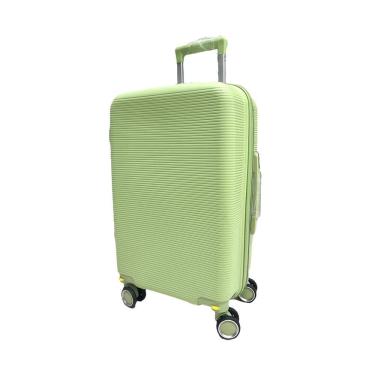 Imagem de Mala De Bordo 10Kg Polipropileno Inquebrável Verde Giratória