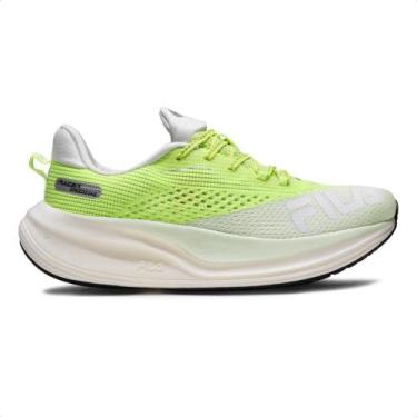 Imagem de Tênis Fila Racer Speedzone Feminino, 36, Verde, Branco