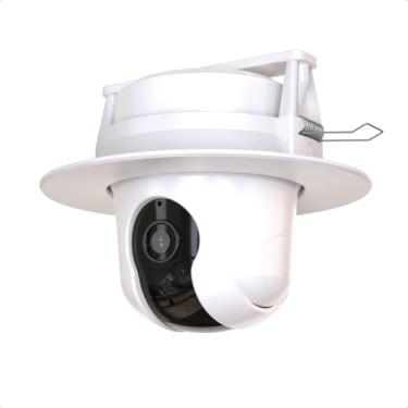 Imagem de Sculpy Suporte para Câmera Intelbras IME 360 e IME 360C, Embutido no Teto de Gesso