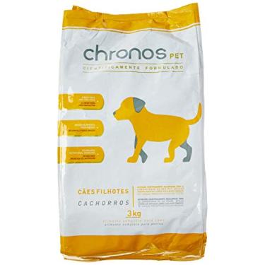 Imagem de Ração Chronos Pet Super Premium para Cães Filhotes de Raças Pequenas Sabor Frango 3kg