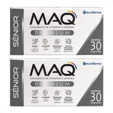 Imagem de Kit com 2 Suplemento Alimentar Maq Premium 30 comprimidos Cd - Eurofar