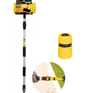 Imagem de Vassoura Extensível 1,7m Entrada De Água + Engate 1/2 Vonder