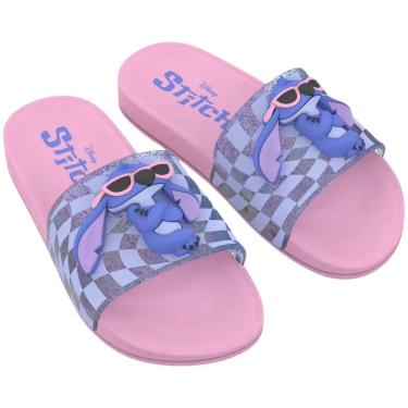 Imagem de CHINELO SLIDE GRENDENE KIDS STITCH DISNEY MANIA PLUS 23285-Unissex