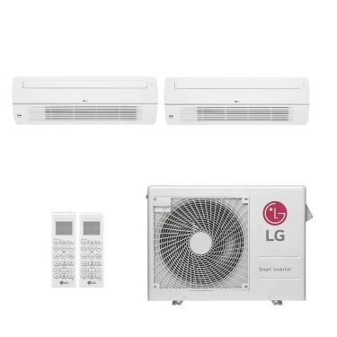 Imagem de Ar-Condicionado Multi Split Inverter LG 21.000 (1x Evap Cassete 1 Via 9.000 + 1x Evap Cassete 1 Via 18.000) Quente/Frio 220V