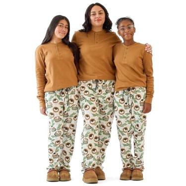 Imagem de Butterblu JAMIE Pijamas de Natal Combinando Família, 100% Algodão Orgânico, Adultos, Crianças, Bebês, Animais de Estimação, Cocoa la Penguin, Pet, PP