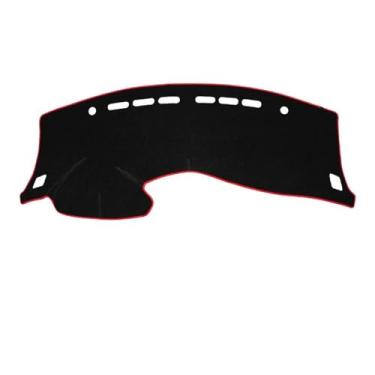 Imagem de GRJQRKHZ Capa de painel para painel de carro N&issan Tiida Pulsar C12 2012-2019 Capa de painel de carro Tapete Pad Dash Sunshade Instrumento Tapete Acessórios