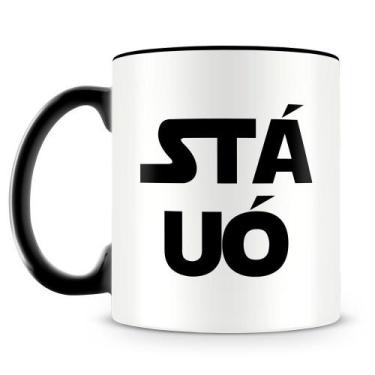 Imagem de Caneca Personalizada Stá Uó - Porcelana Brilhante com Estampa Divertid