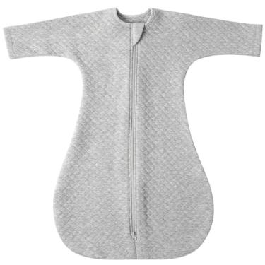 Imagem de Saco de dormir para bebês Amrcbb de 3 a 6 meses, 1,5 tog de algodão qu