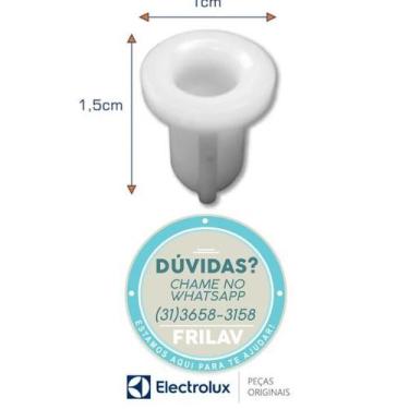 Imagem de Bucha da Dobradiça da Porta Original Electrolux - Reparo para Folga e 