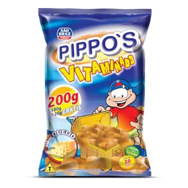 Imagem de Salgadinho de Milho Pippo's Sabor Queijo 200g - Tamanho Família, Rico em Vitaminas