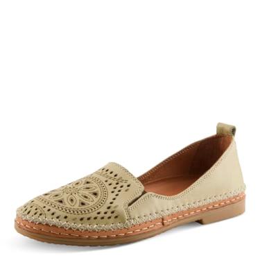 Imagem de Tênis feminino Spring Step Ingrid sem cadarço, Olive Green, 8.5