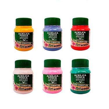 Imagem de Tinta Acrílica Fosca - Nature Colors Acrilex 37 ml Branco - 519