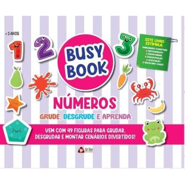 Imagem de Busy Book Números Grude, Desgrude E Aprenda - EDITORA ON-LINE, Sortido