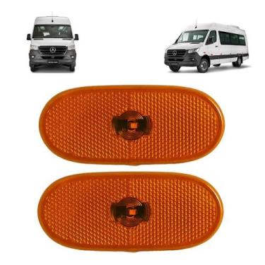 Imagem de Par pisca lateral do friso sprinter 2020 a 2024 - MOTORS VANS