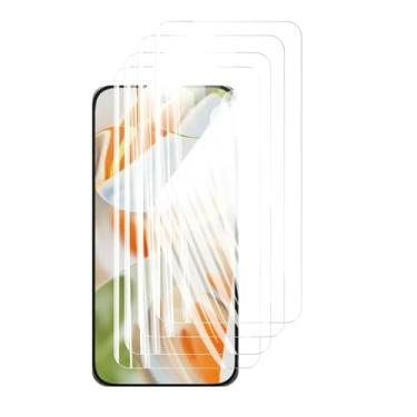 Imagem de Protetor de tela 4 peças para Google Pixel 9 Pro, vidro temperado HD cristal 9H alto alumínio antirriscos capa amigável impressão digital (HD)