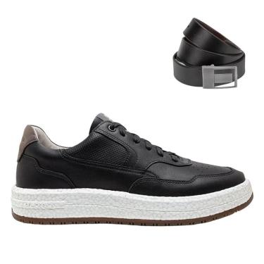 Imagem de Kit Tênis Democrata Drake Pulse Masculino + Cinto