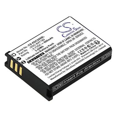 Imagem de 950mAh Leitor de código de barras Bateria de substituição,Compatível com KDC-250,KDC-300