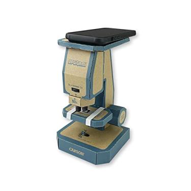 Imagem de Microscópio Carson real, educativo e montável para crianças com idade + 6